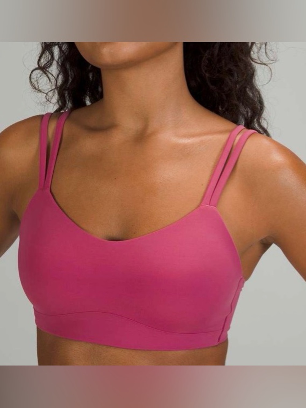 Lululemon NWOT Like a Cloud Bra *Pink Lychee*